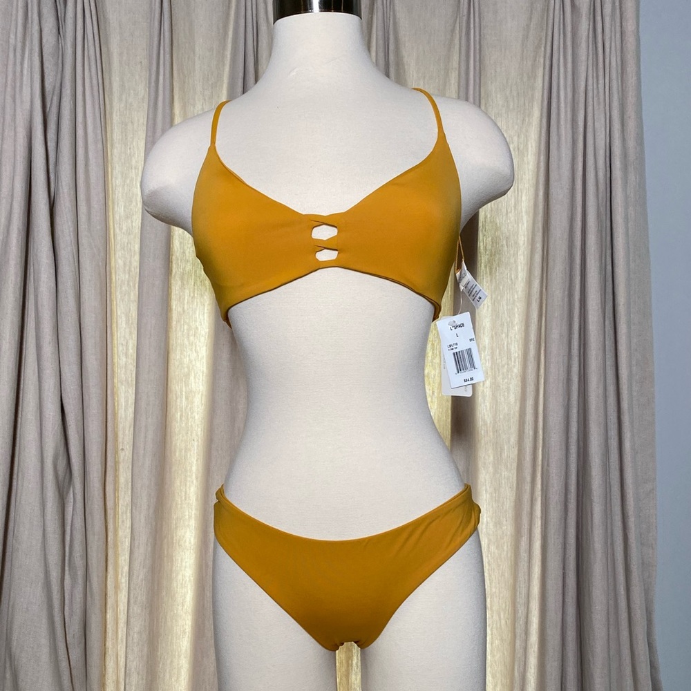 L*Space Mustard Bikini Set